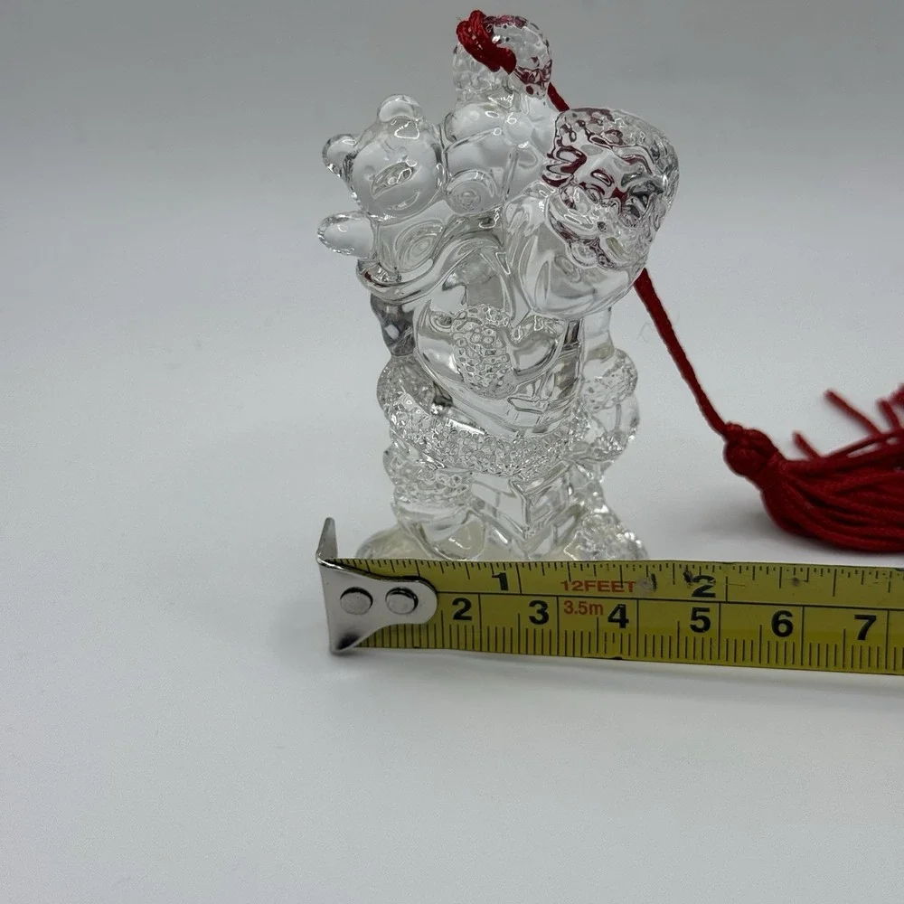 MARQUIS WATERFORD CRYSTAL CHRISTMAS ORNAMENT AMERICAN SANTA 1st in Series No box